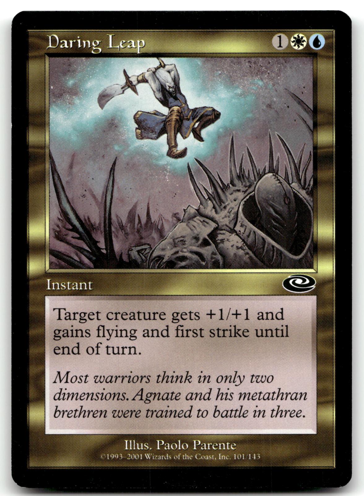 Daring Leap 101 Common Planeshift Magic: The Gathering Near Mint