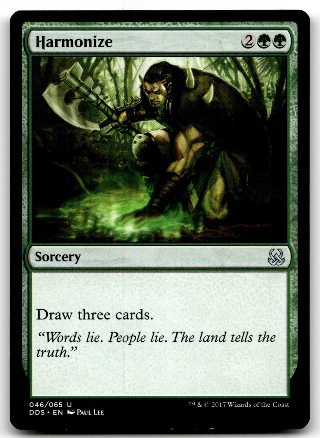 Harmonize 46 Uncommon Duel Decks: Mind vs. Might Magic: The Gathering Near Mint