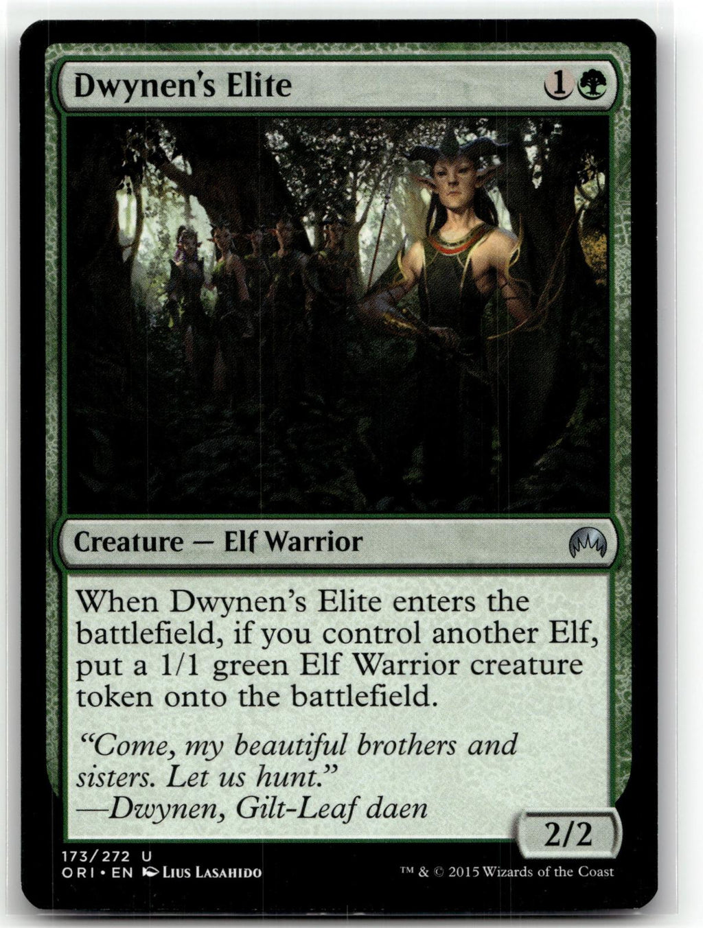 Dwynen's Elite 173 Uncommon Magic Origins Magic: The Gathering Near Mint