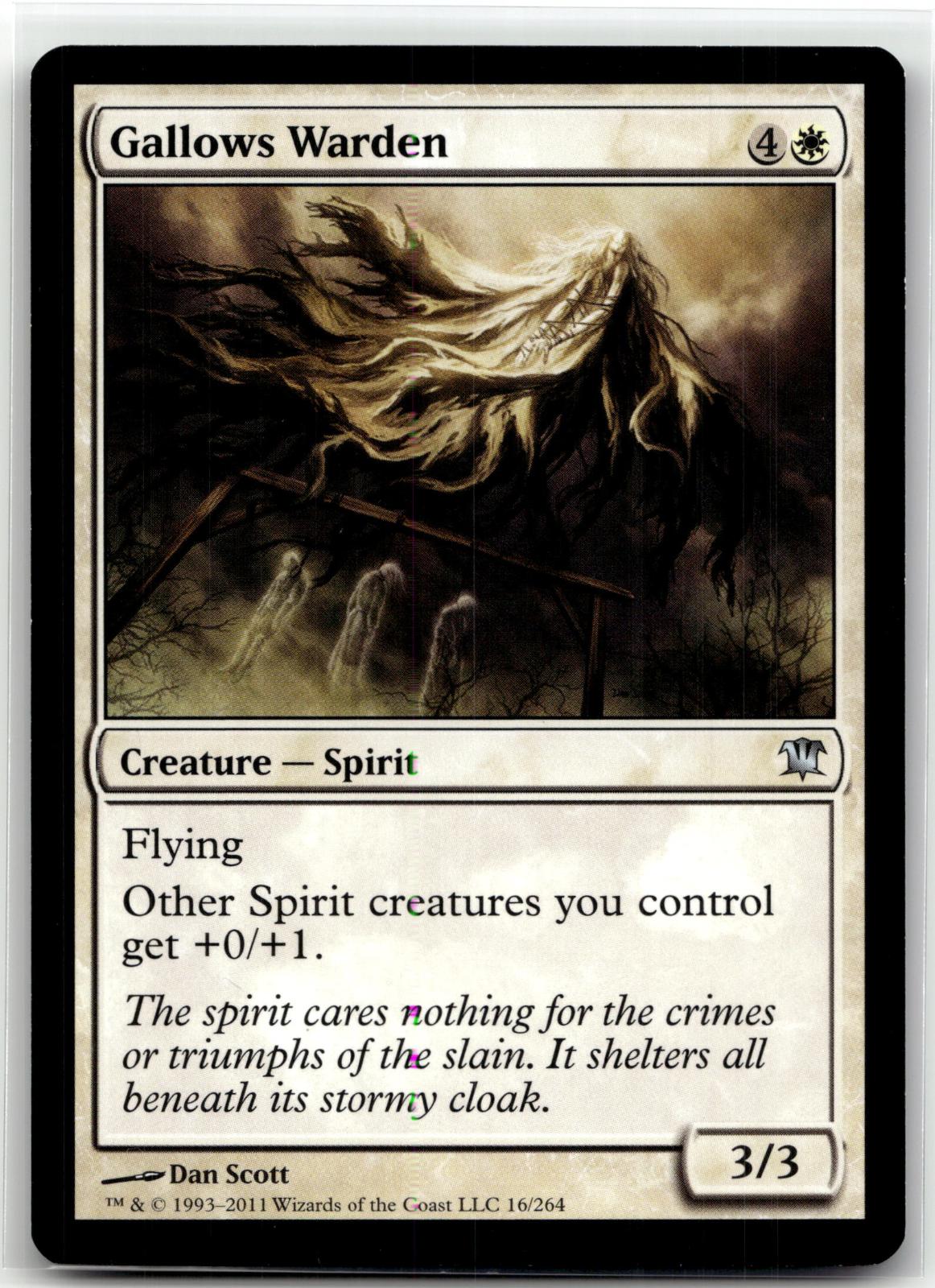 Gallows Warden 16 Uncommon Innistrad Magic: The Gathering Near Mint