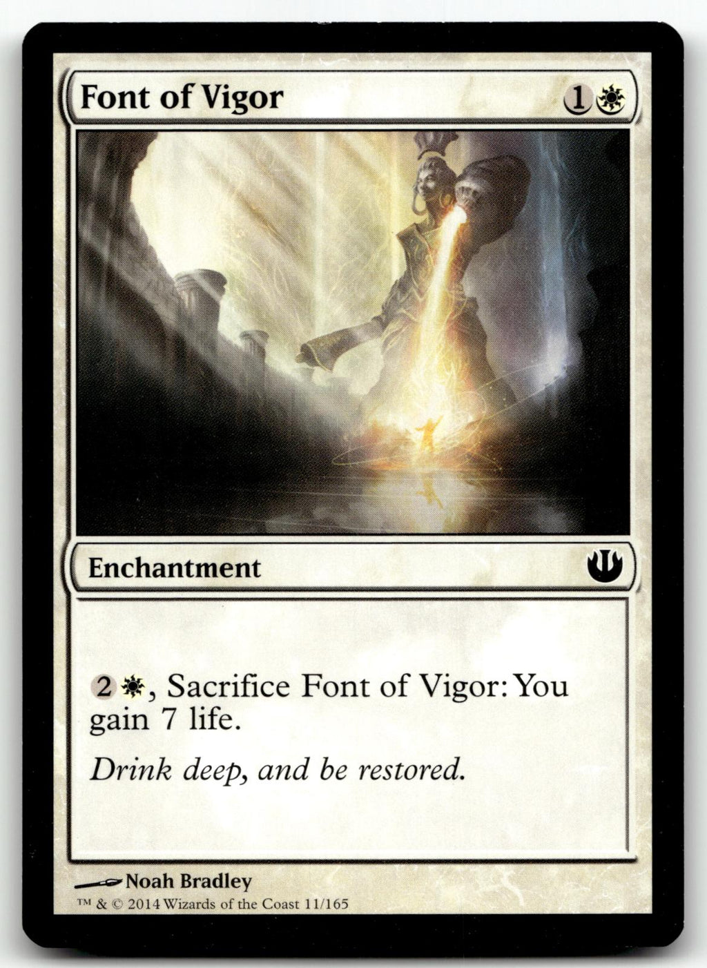 Font of Vigor 11 Common Journey Into Nyx Magic: The Gathering Near Mint