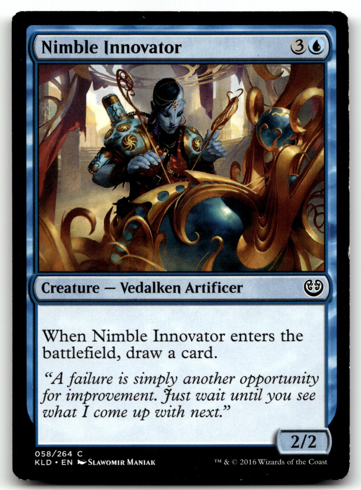 Nimble Innovator 58 Common Kaladesh Magic: The Gathering Near Mint