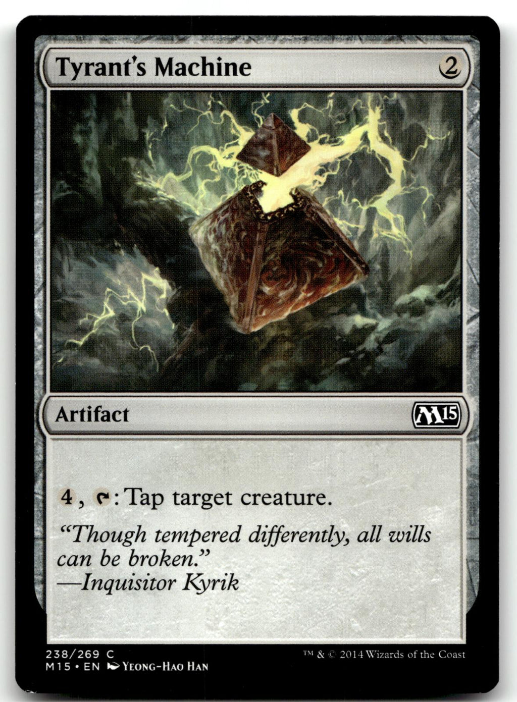 Tyrant's Machine 238 Common Magic 2015 (M15) Magic: The Gathering Near Mint