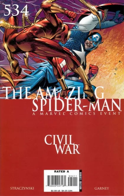 The Amazing Spider-Man, Vol. 2 #534A (Ron Garney Regular)
