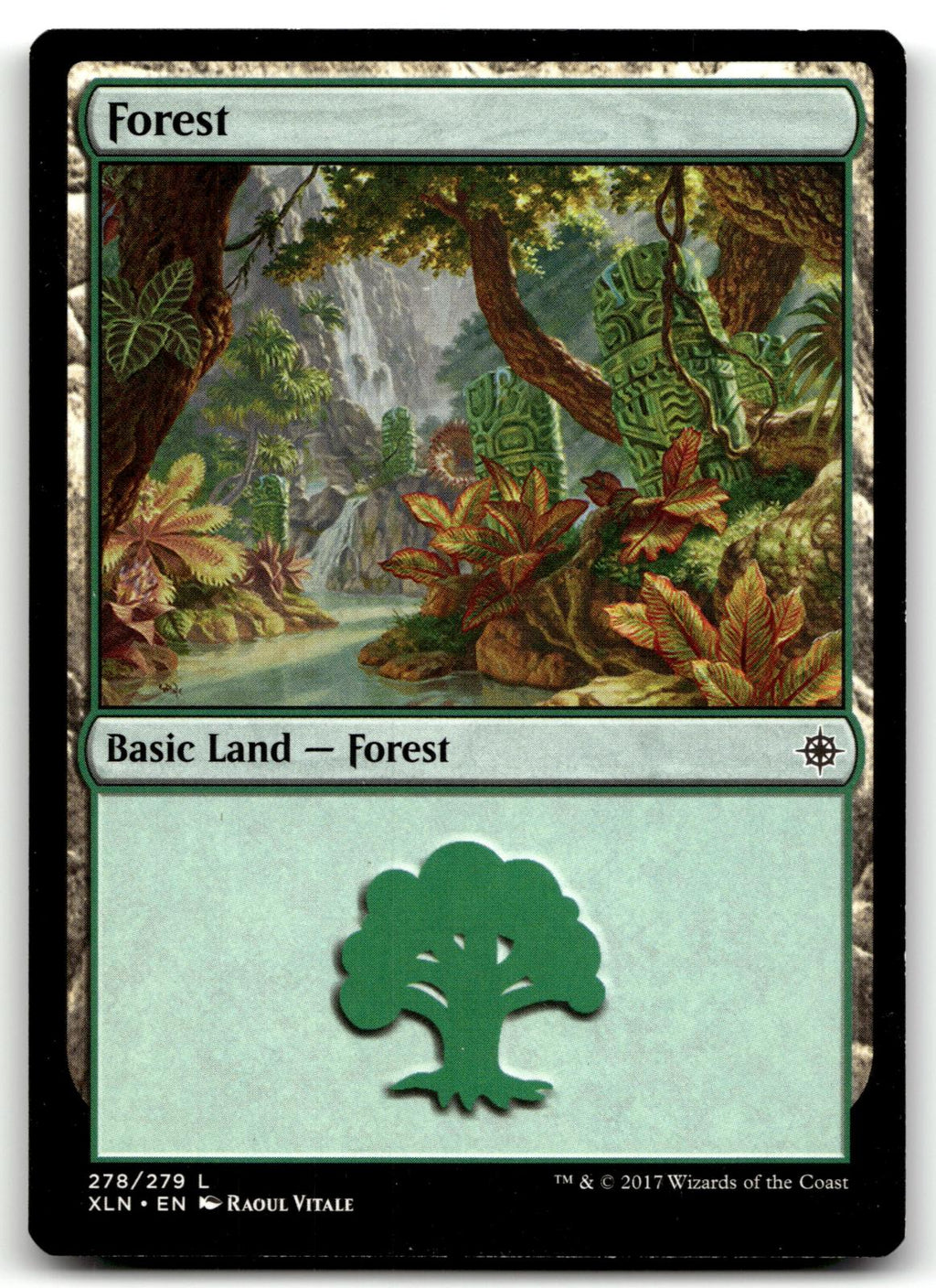 Forest (278) 278 Land Ixalan Magic: The Gathering Near Mint