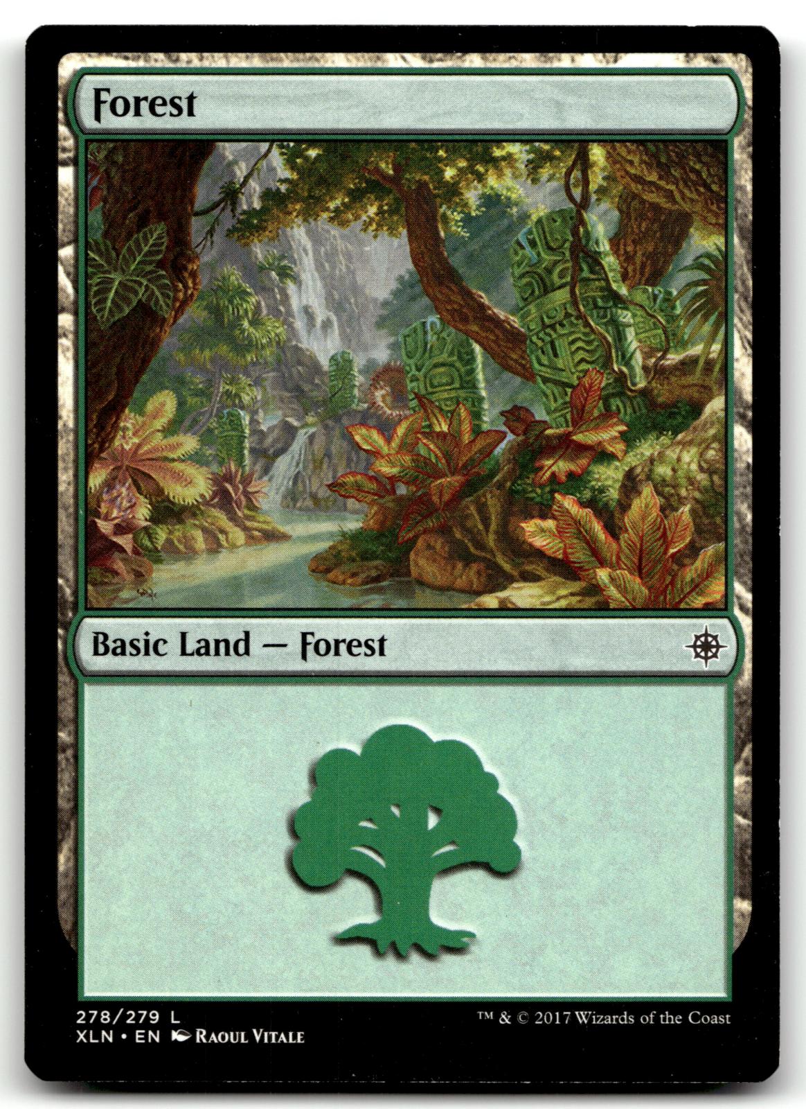 Forest (278) 278 Land Ixalan Magic: The Gathering Near Mint