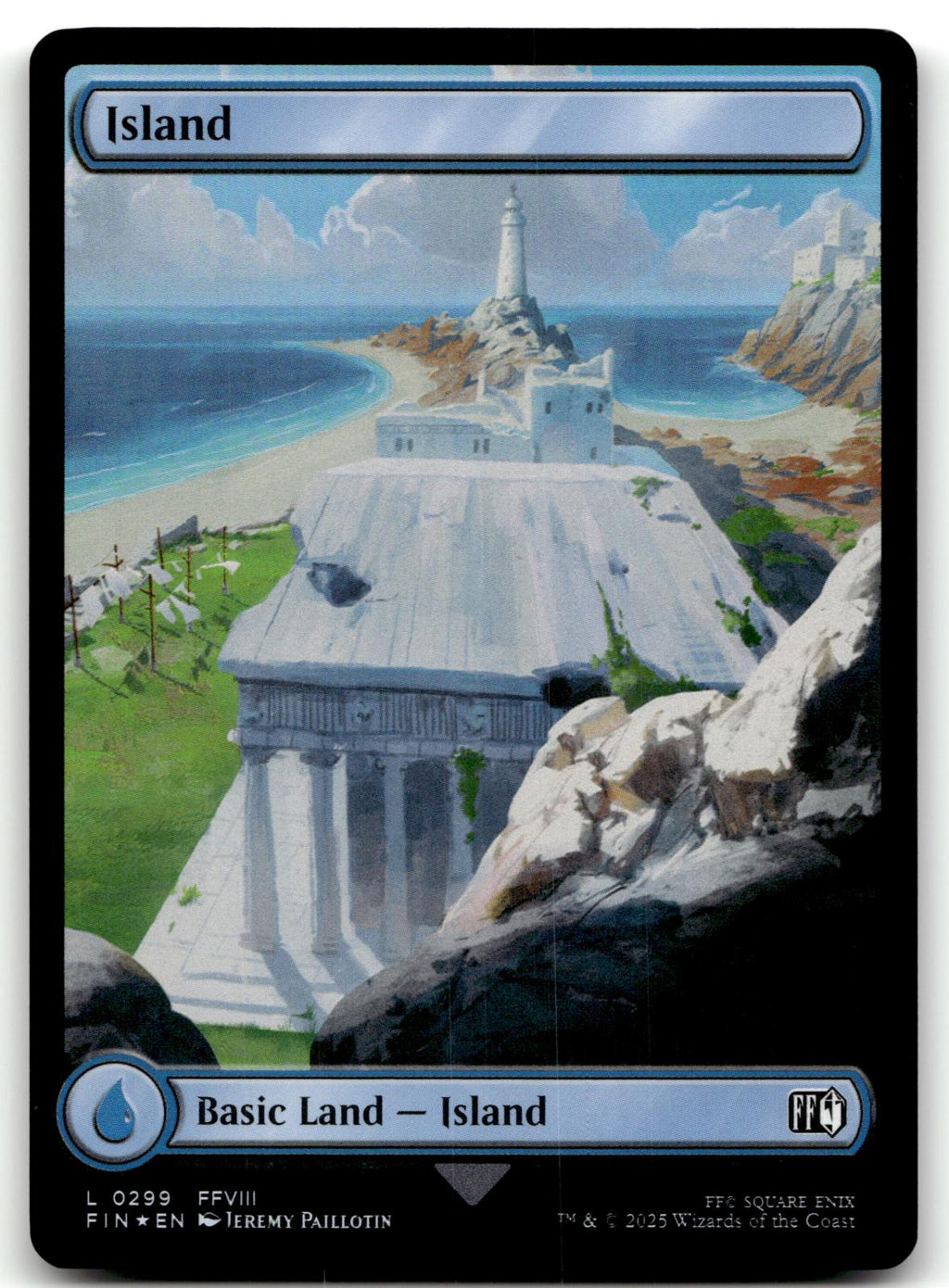 Island (0299) 299 Land FINAL FANTASY Magic: The Gathering Foil Near Mint