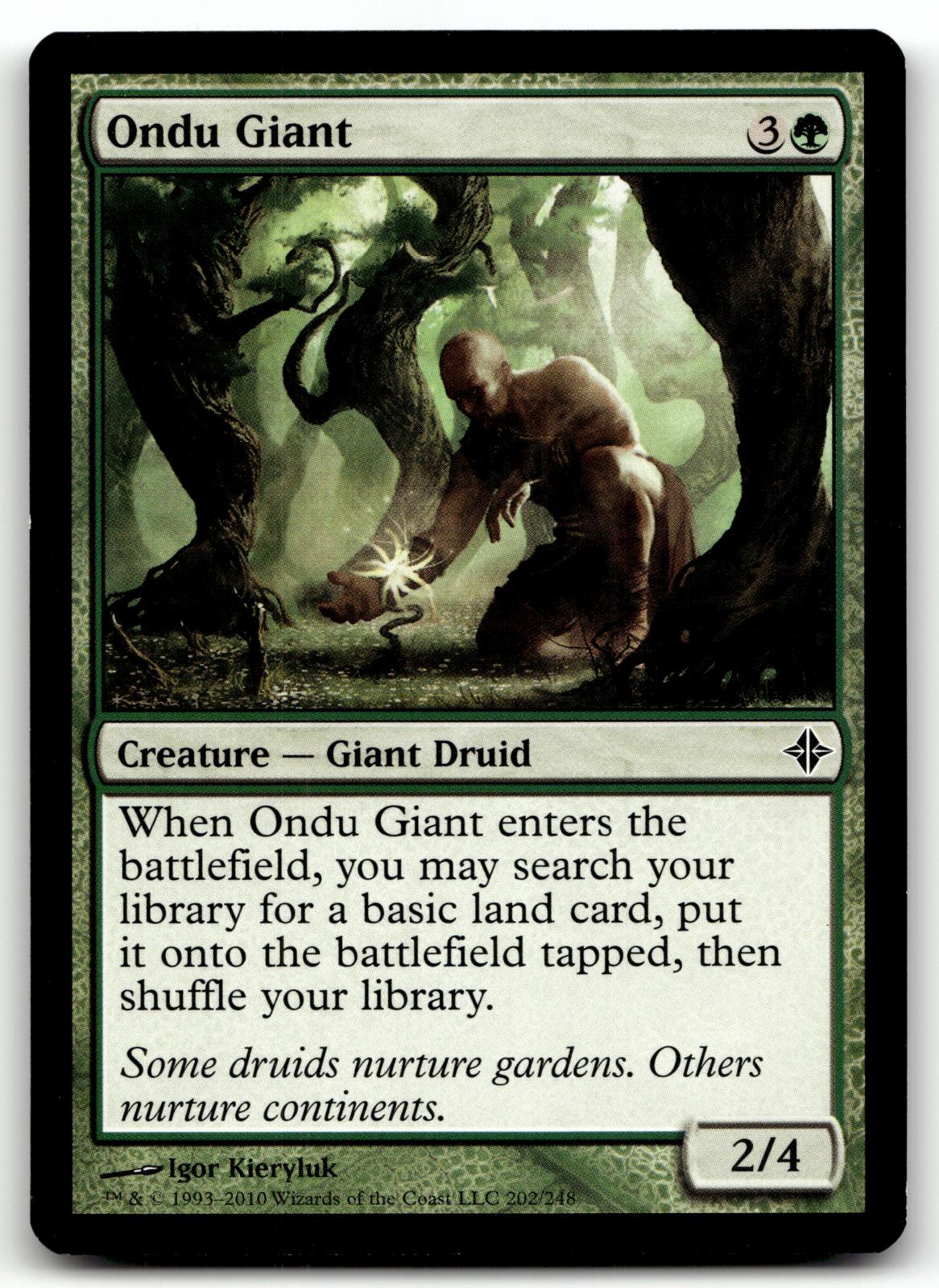 Ondu Giant 202 Common Rise of the Eldrazi Magic: The Gathering Near Mint