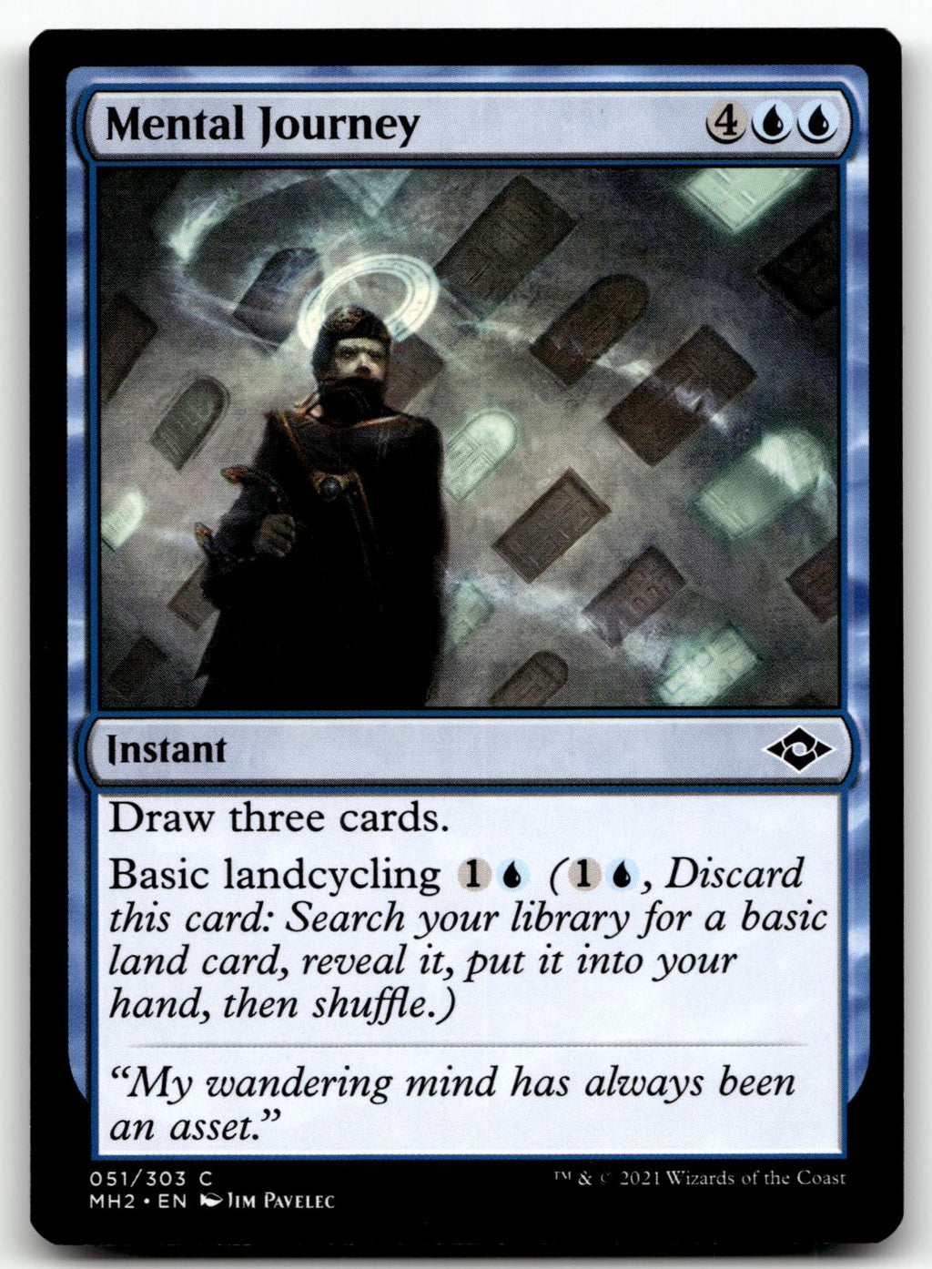 Mental Journey 51 Common Modern Horizons 2 Magic: The Gathering Near Mint