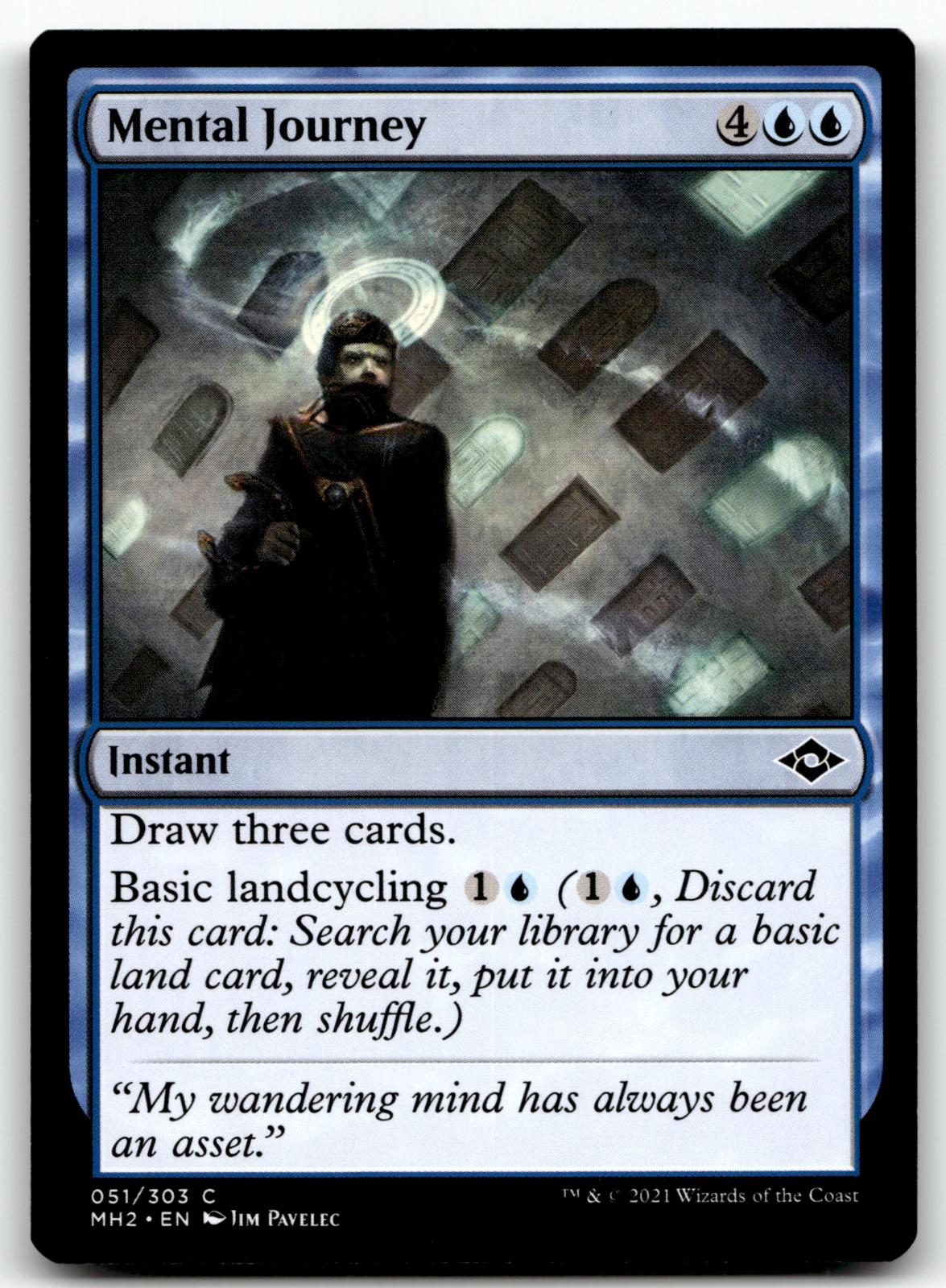 Mental Journey 51 Common Modern Horizons 2 Magic: The Gathering Near Mint