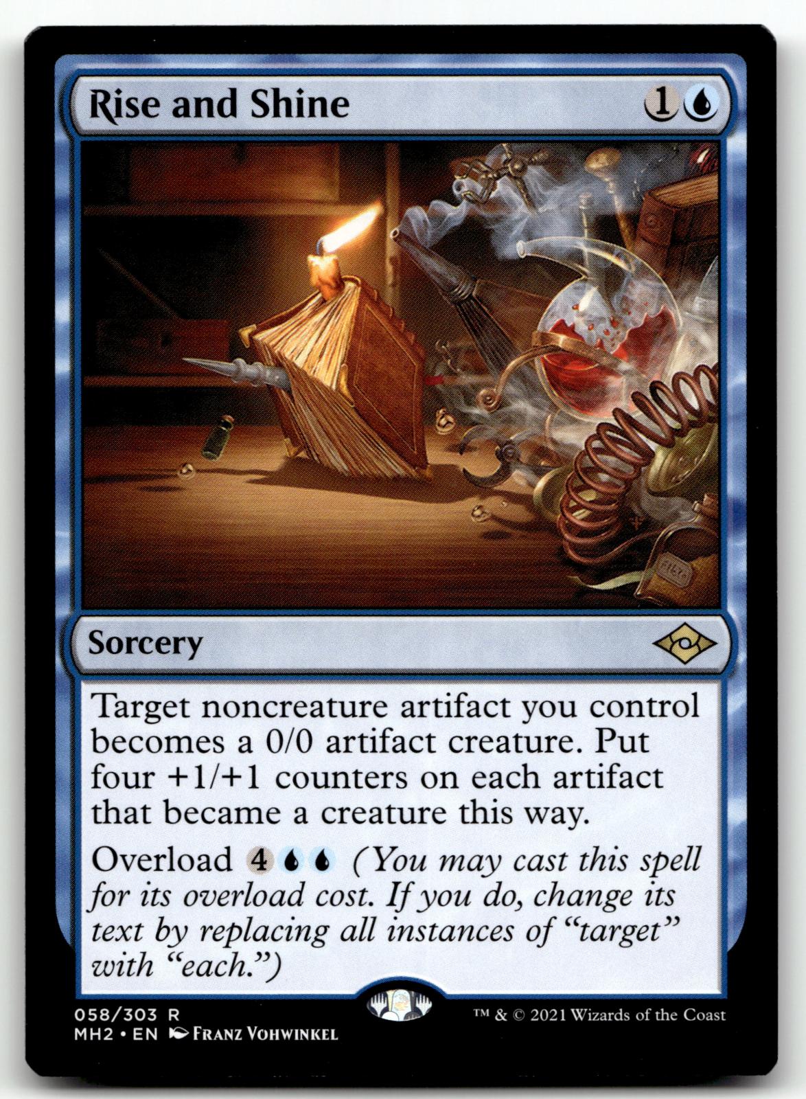 Rise and Shine 58 Rare Modern Horizons 2 Magic: The Gathering Near Mint