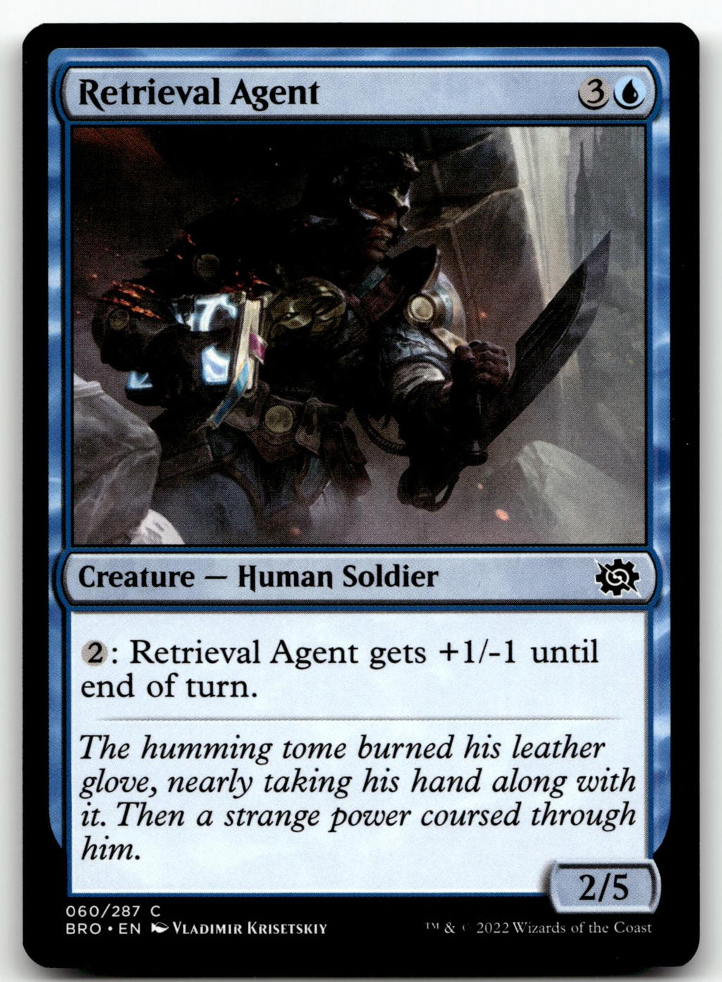 Retrieval Agent 60 Common The Brothers' War Magic: The Gathering Near Mint