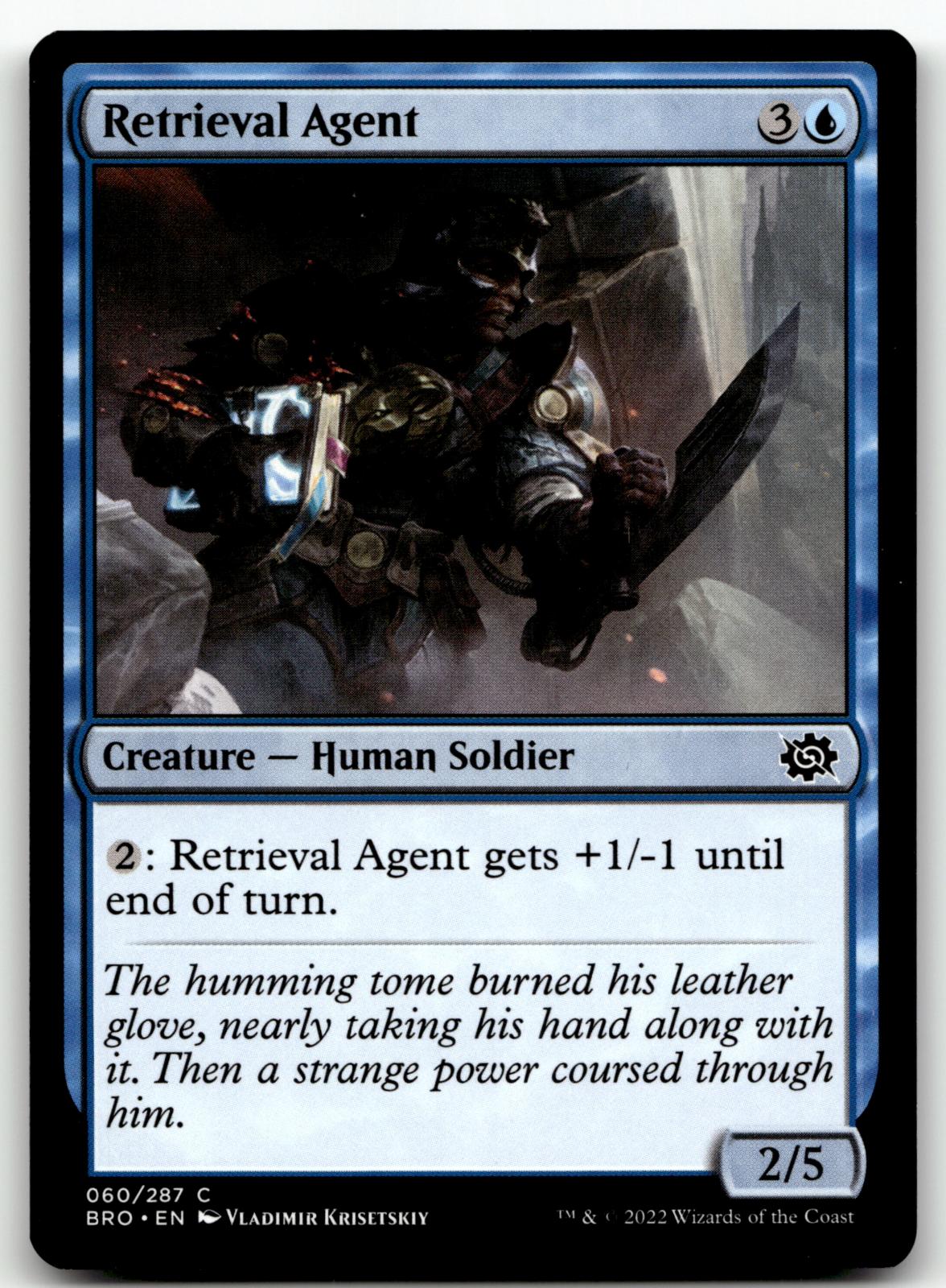 Retrieval Agent 60 Common The Brothers' War Magic: The Gathering Near Mint