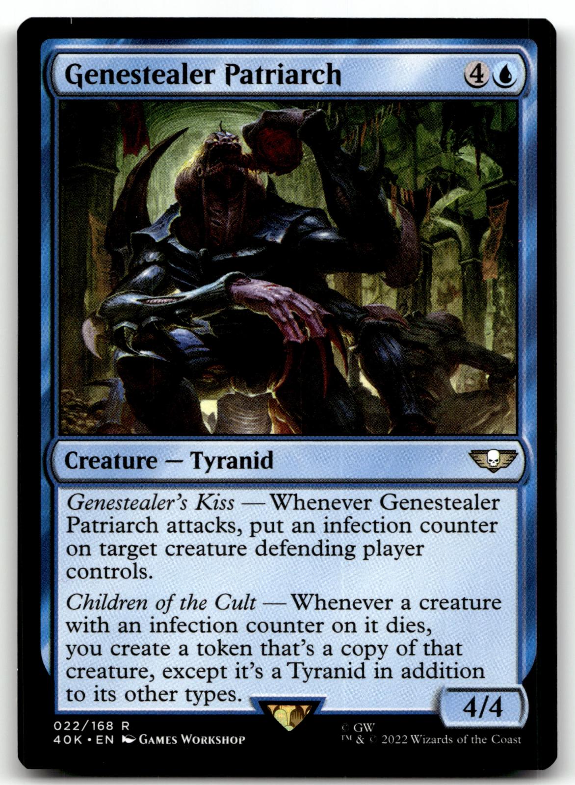 Genestealer Patriarch 22 Universes Beyond: Warhammer 40,000 Magic: The Gathering NM