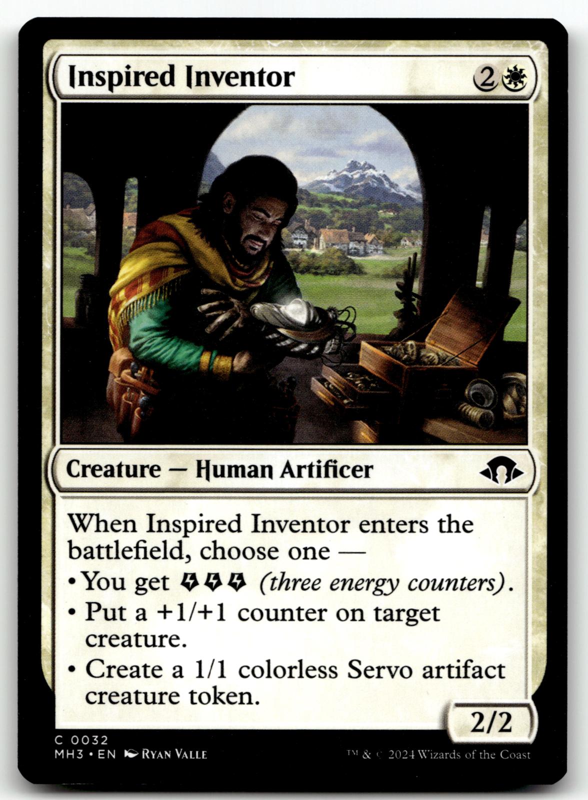 Inspired Inventor 32 Common Modern Horizons 3 Magic: The Gathering Near Mint