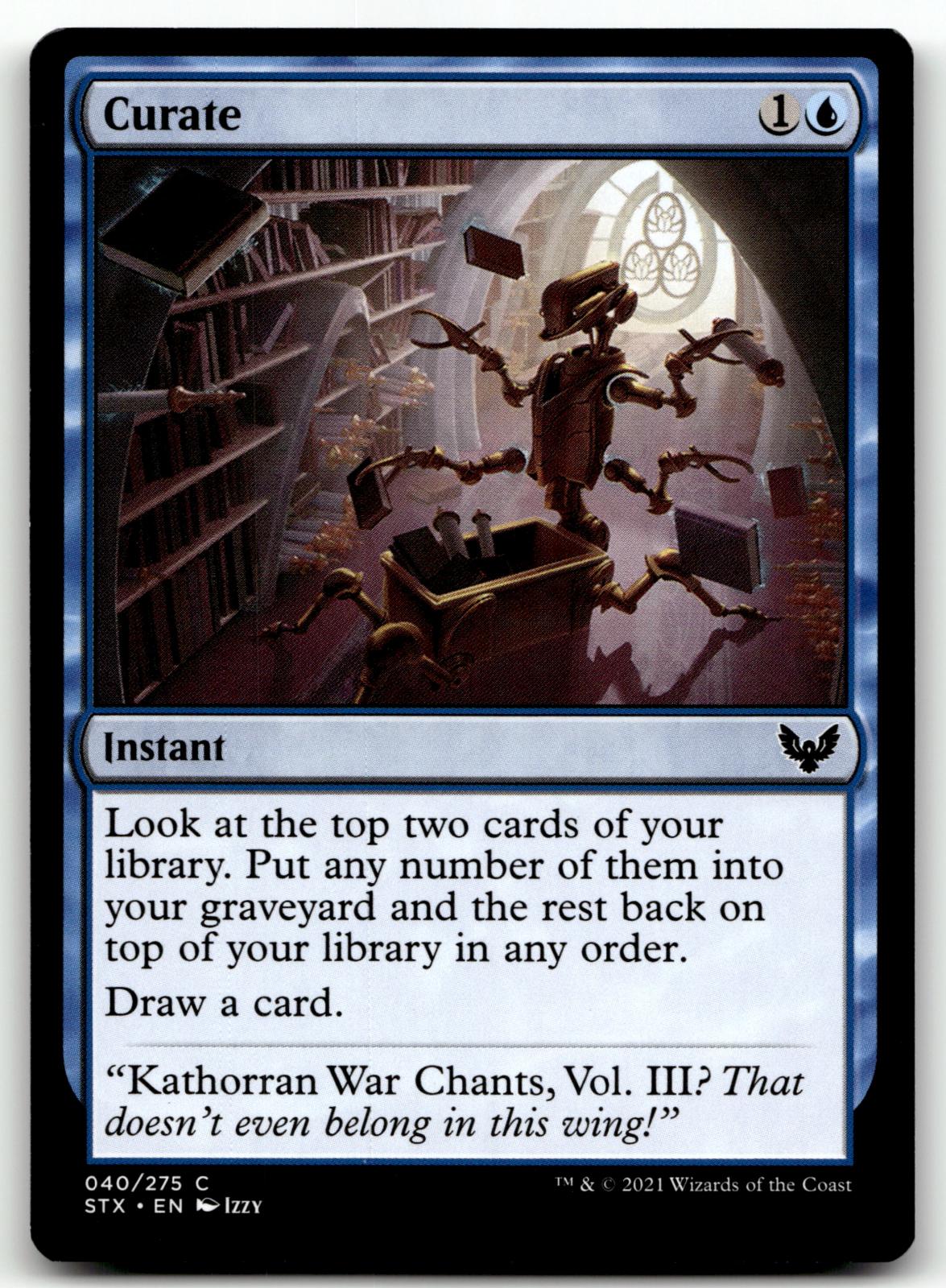 Curate 40 Common Strixhaven: School of Mages Magic: The Gathering Near Mint