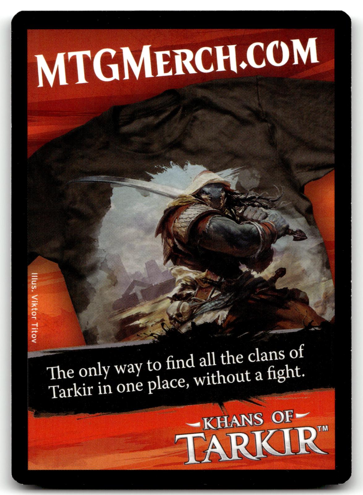 Goblin Token 7 Token Khans of Tarkir Magic: The Gathering Near Mint