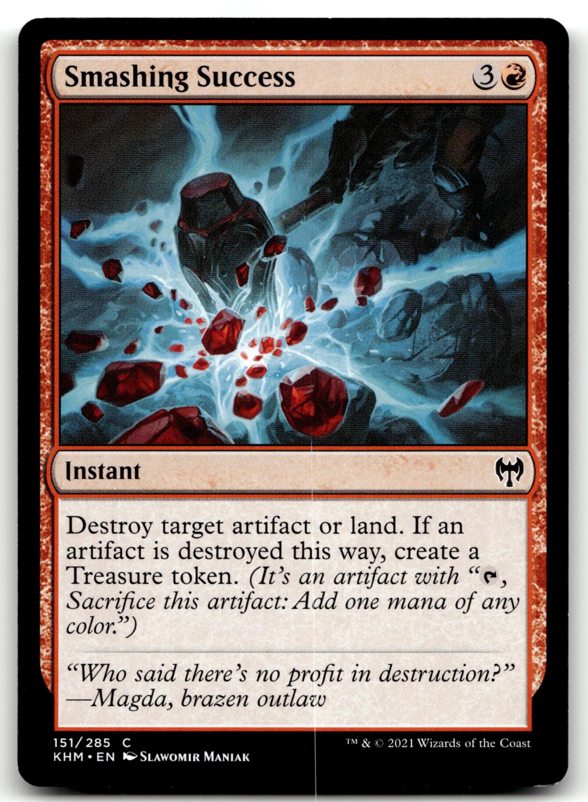 Smashing Success 151 Common Kaldheim Magic: The Gathering Near Mint
