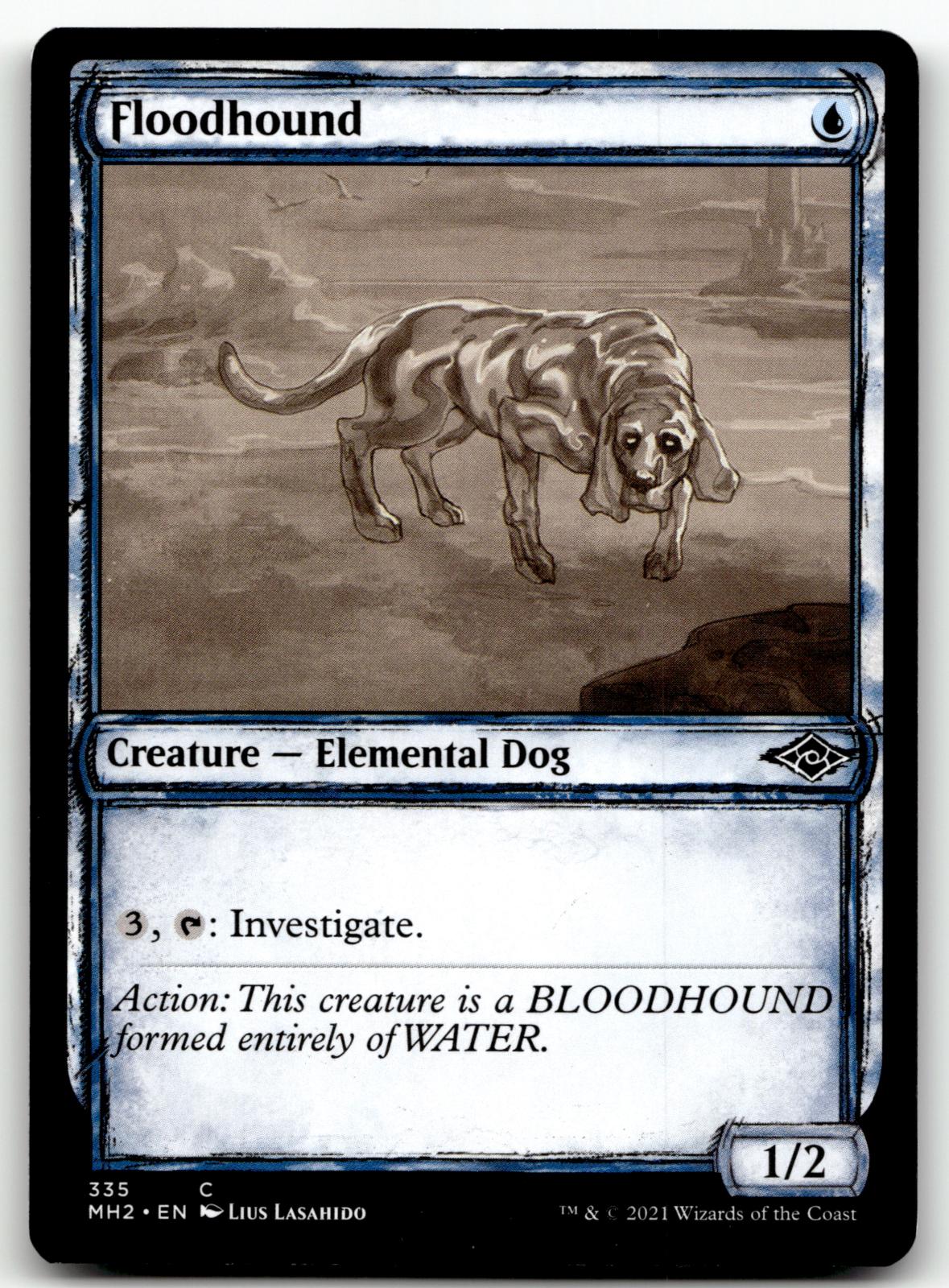 Floodhound (Showcase) 335 Common Modern Horizons 2 Magic: The Gathering NM