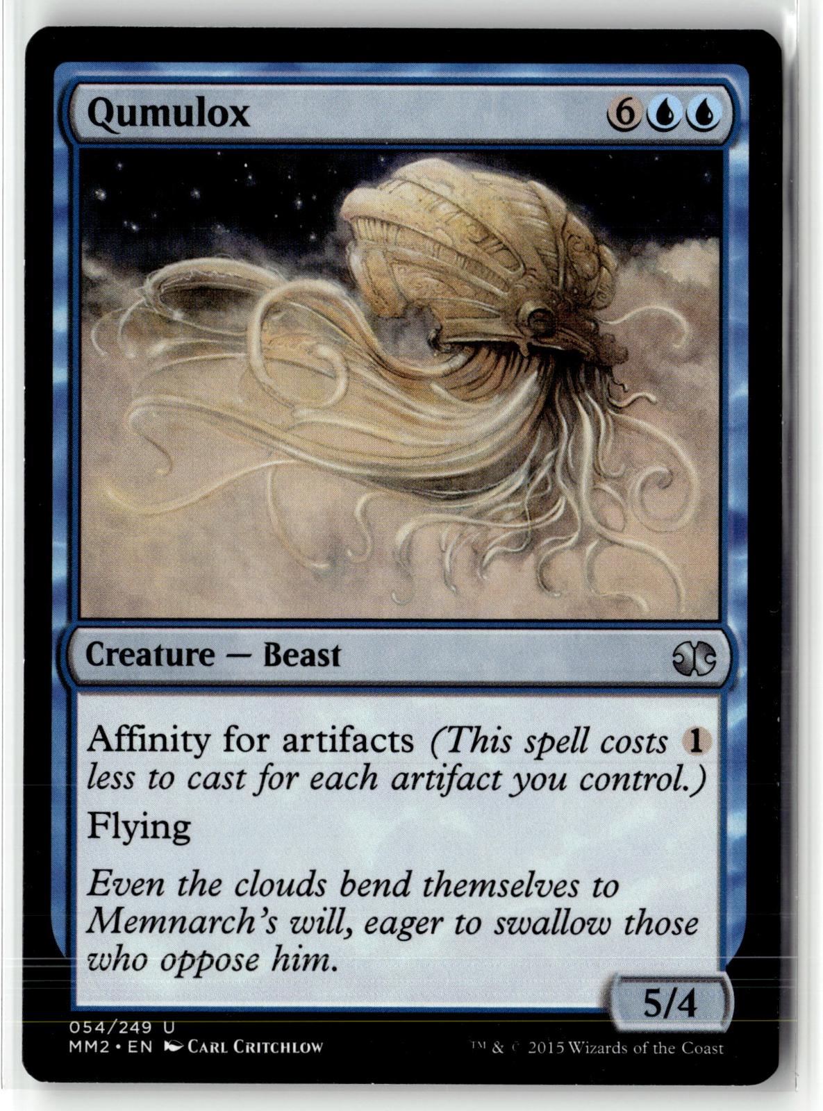 Qumulox 54 Uncommon Modern Masters 2015 Magic: The Gathering Near Mint