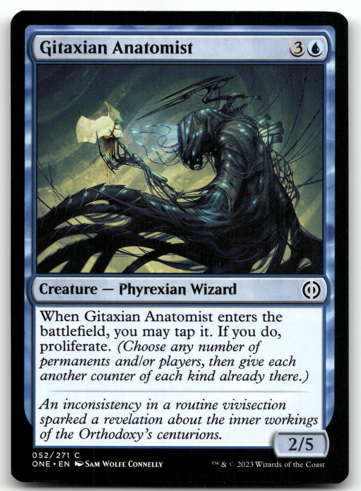 Gitaxian Anatomist 52 Common Phyrexia: All Will Be One Magic: The Gathering NM