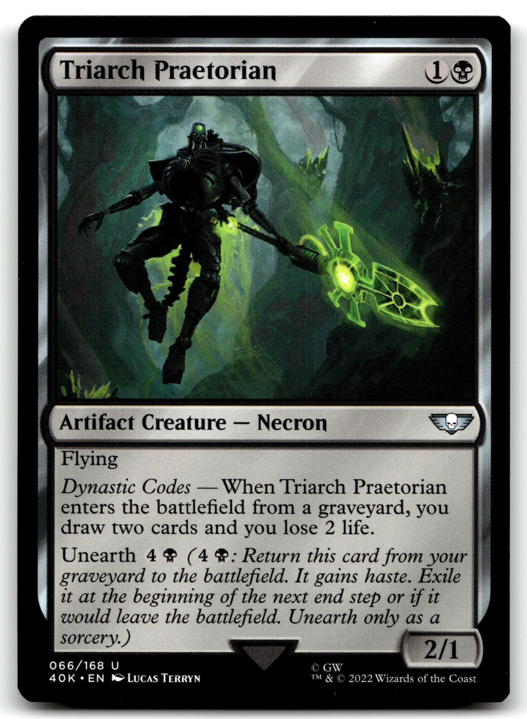 Triarch Praetorian 66 Universes Beyond: Warhammer 40,000 Magic: The Gathering NM
