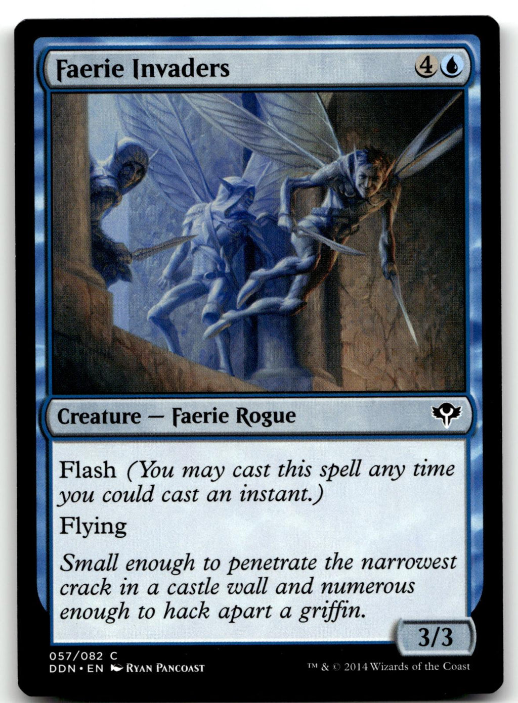 Faerie Invaders 57 Common Duel Decks: Speed vs. Cunning Magic: The Gathering NM