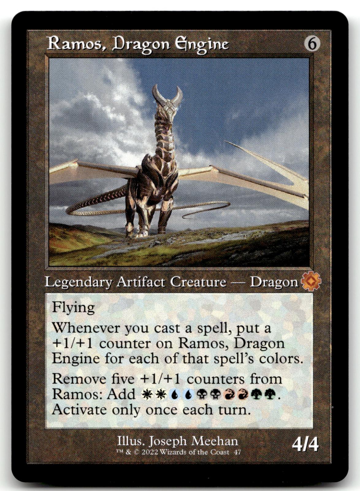 Ramos, Dragon Engine 47 The Brothers' War: Retro Frame Artifacts Magic: The Gathering NM