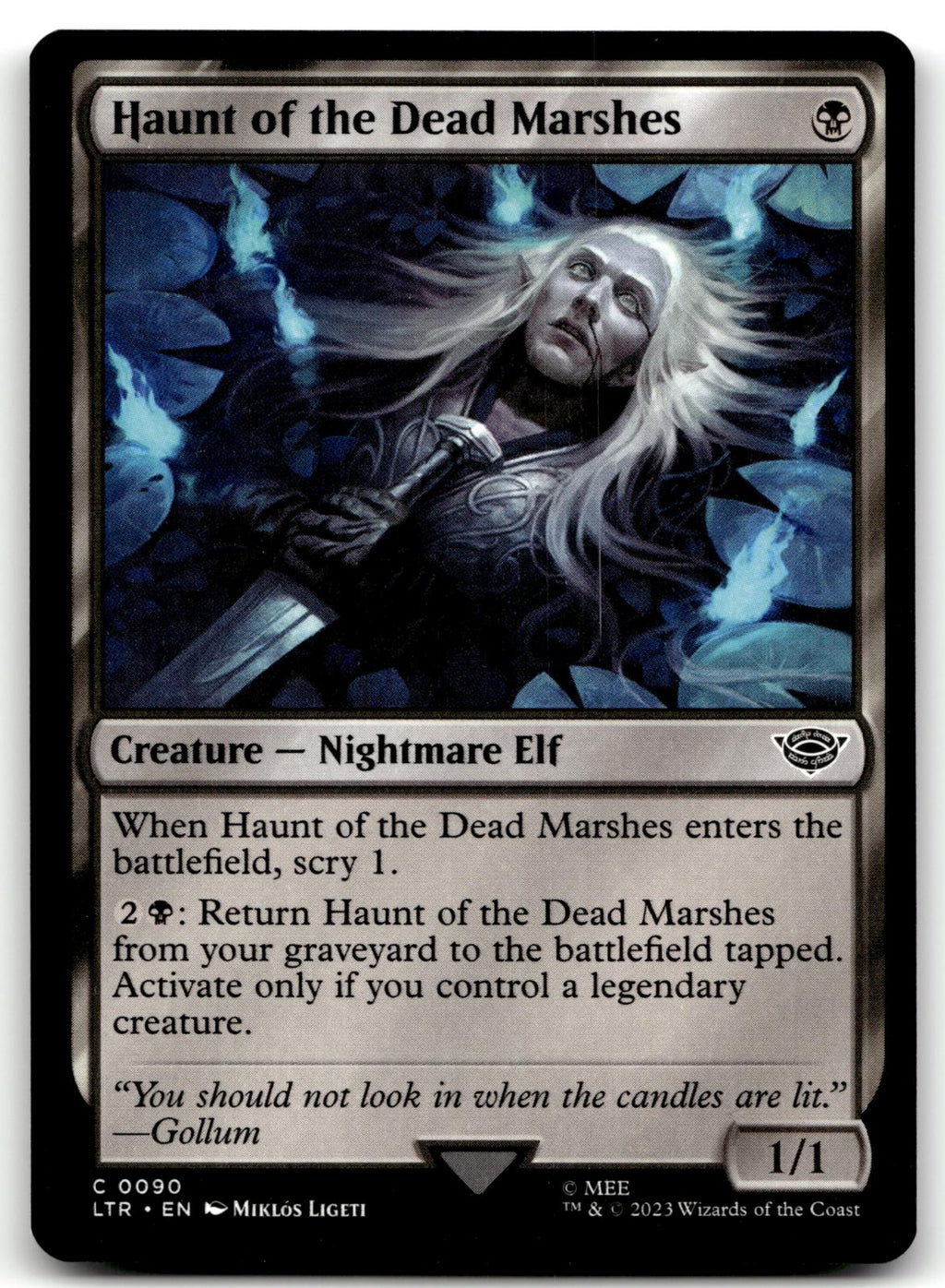 Haunt of the Dead Marshes 90 Universes Beyond: The Lord of the Rings: Tales of Middle-earth Magic: The Gathering NM