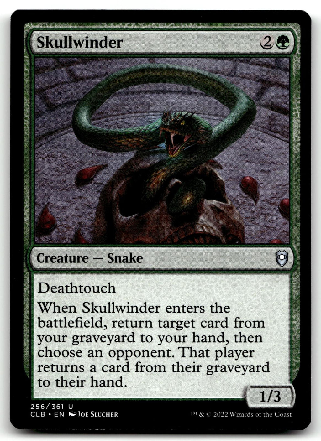 Skullwinder 256 Commander Legends: Battle for Baldur's Gate Magic: 