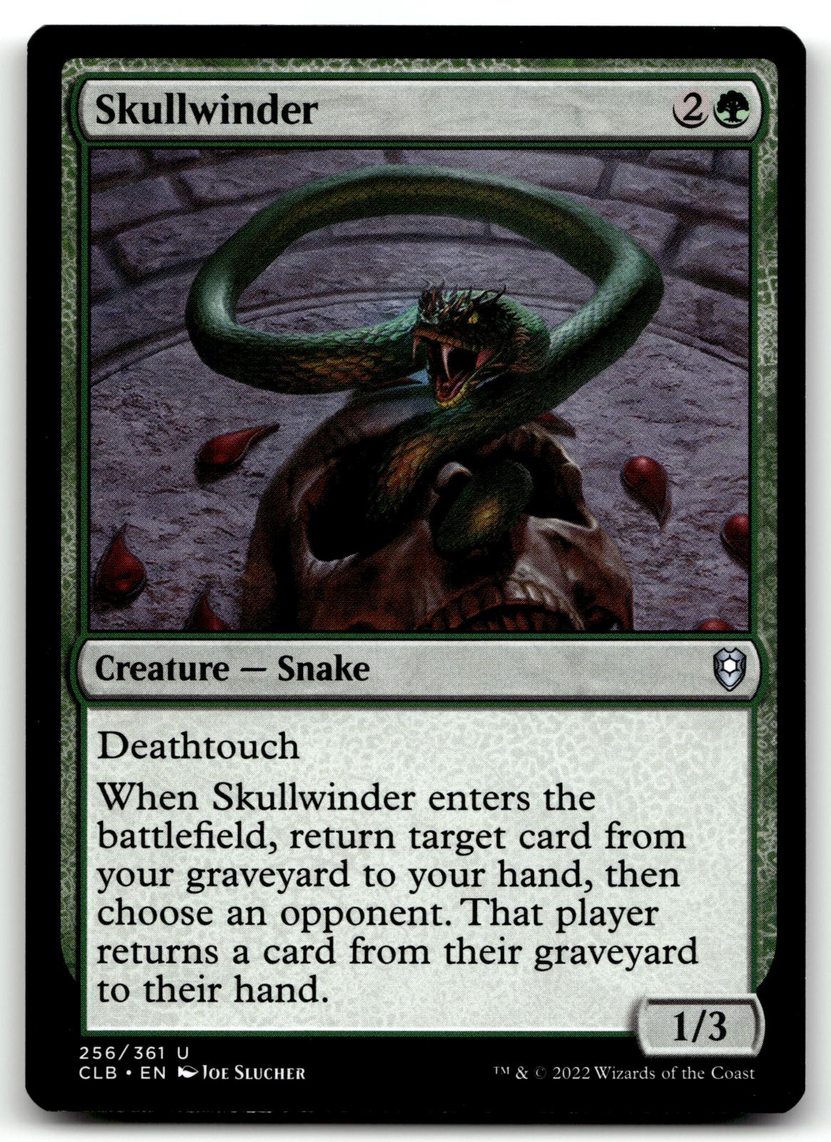 Skullwinder 256 Commander Legends: Battle for Baldur's Gate Magic: 