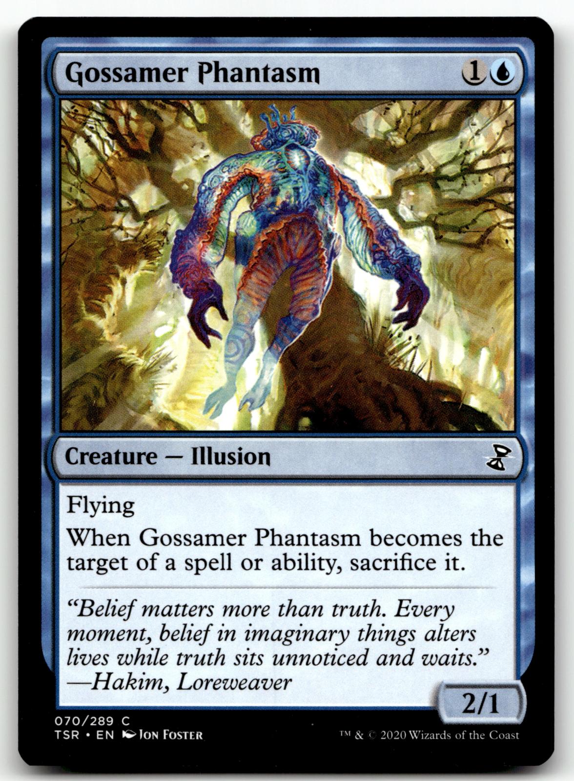 Gossamer Phantasm 70 Common Time Spiral: Remastered Magic: The Gathering NM