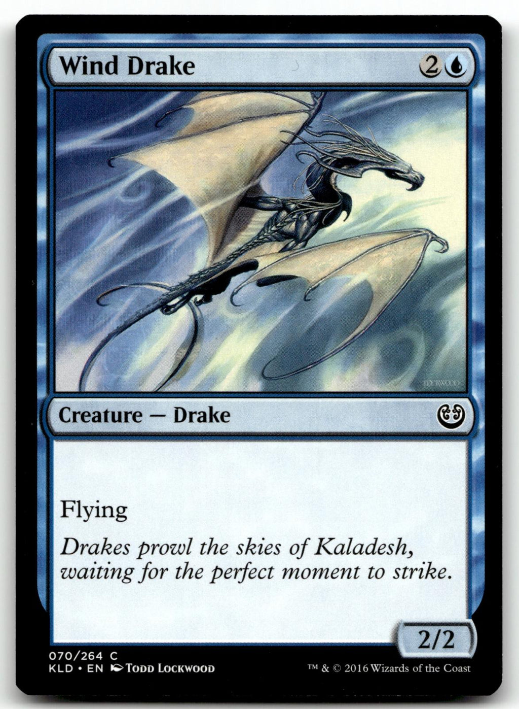 Wind Drake 70 Common Kaladesh Magic: The Gathering Near Mint