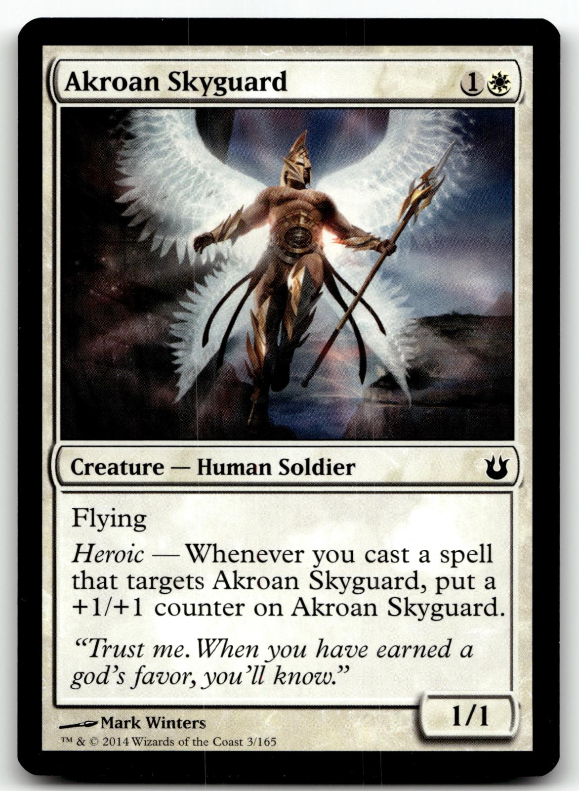 Akroan Skyguard 3 Common Born of the Gods Magic: The Gathering Near Mint