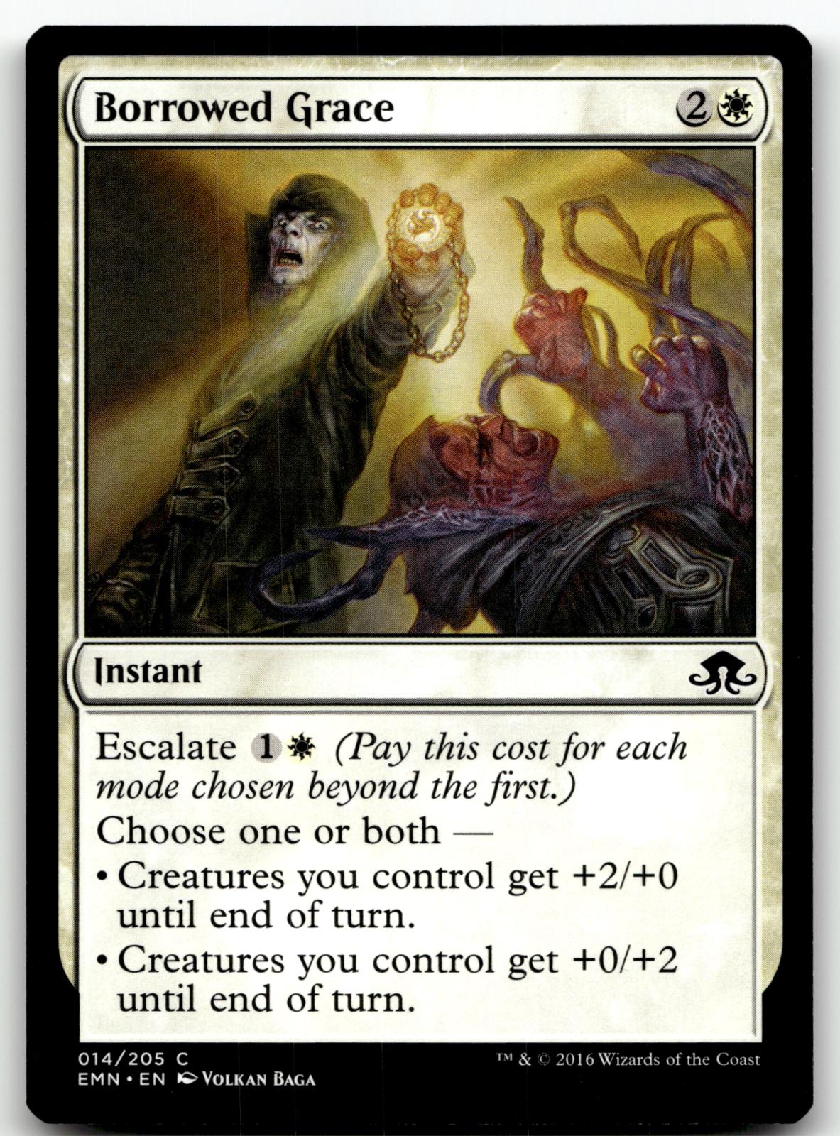Borrowed Grace 14 Common Eldritch Moon Magic: The Gathering Near Mint