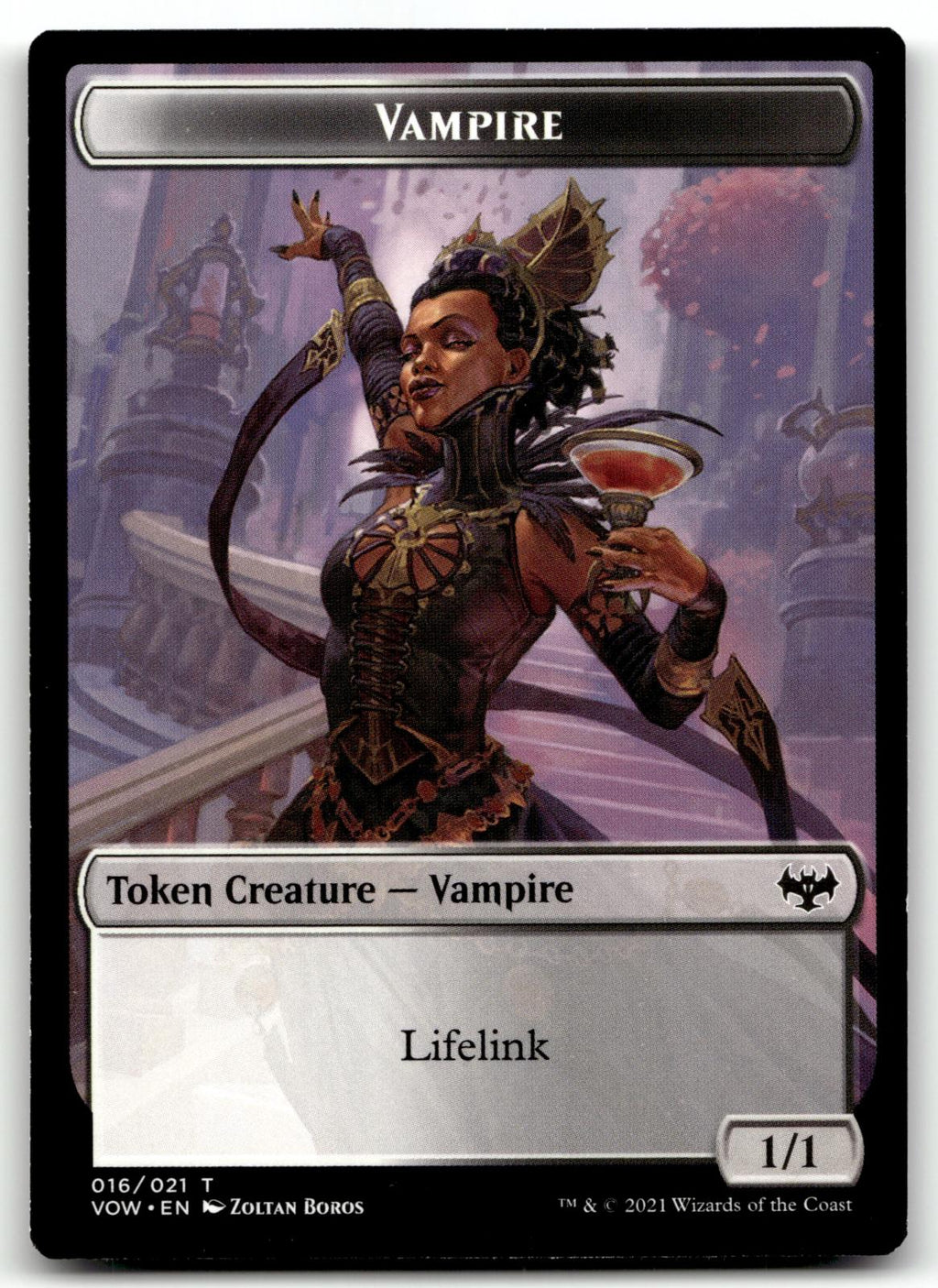 Vampire Token 16 Token Innistrad: Crimson Vow Magic: The Gathering Near Mint