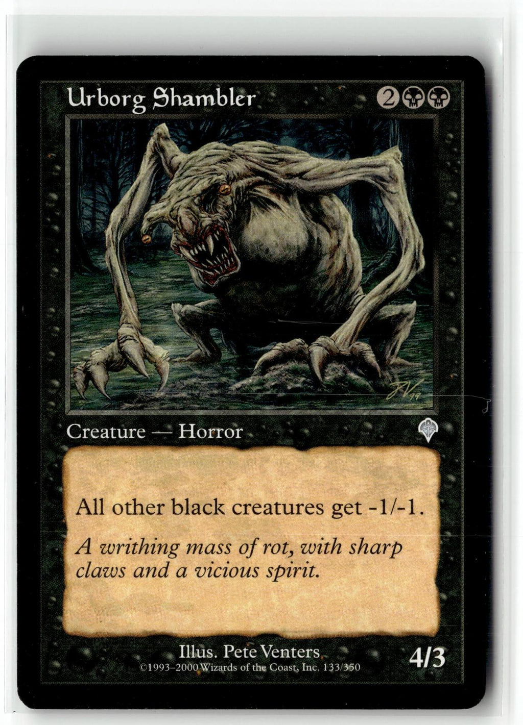 Urborg Shambler 133 Uncommon Invasion Magic: The Gathering Near Mint