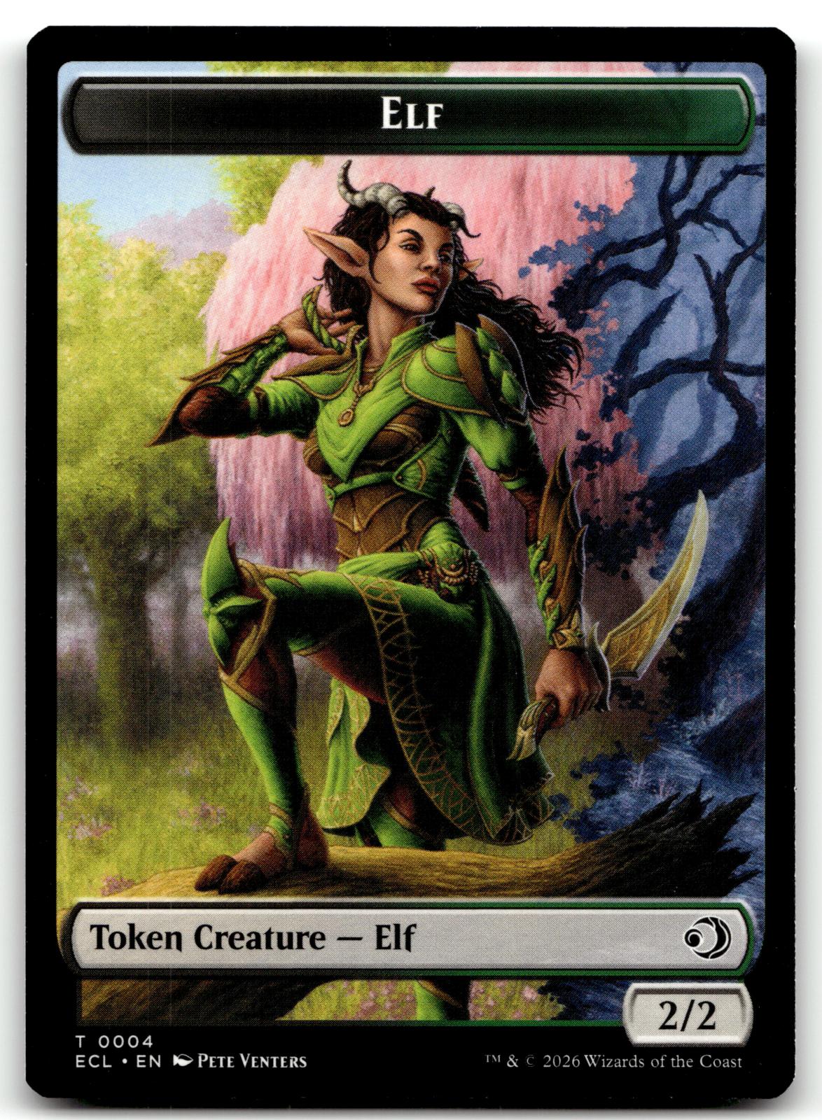 Kithkin // Treasure Double-Sided Token 7 // 10 Lorwyn Eclipsed Magic: