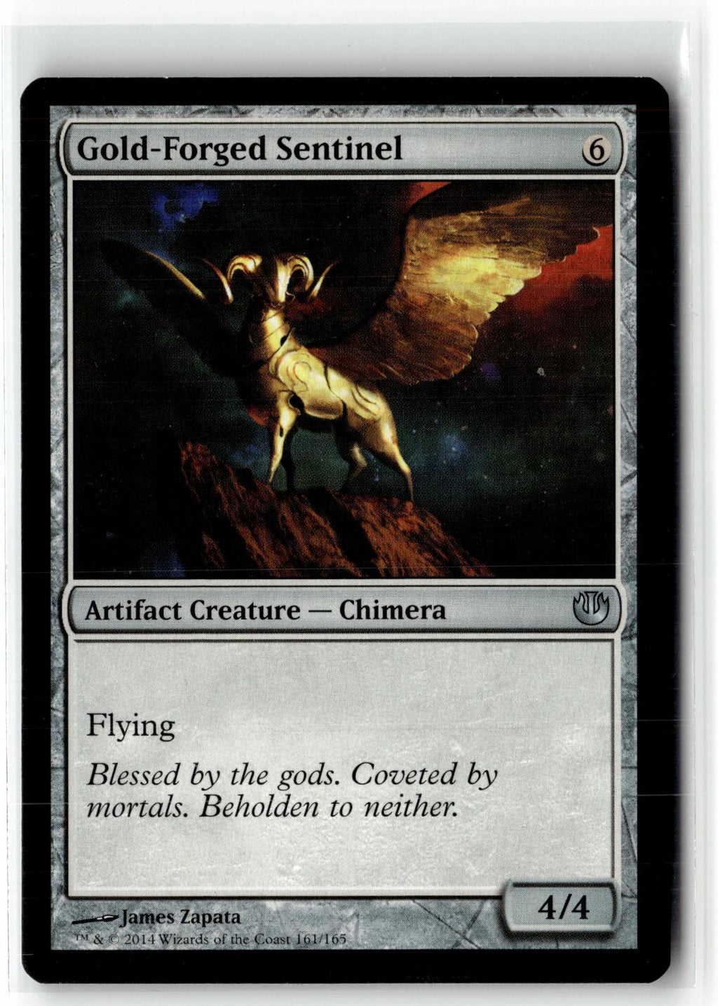 Gold-Forged Sentinel 161 Uncommon Journey Into Nyx Magic: The Gathering NM
