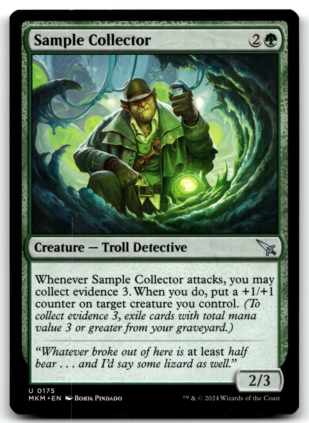 Sample Collector 175 Uncommon Murders at Karlov Manor Magic: The Gathering NM