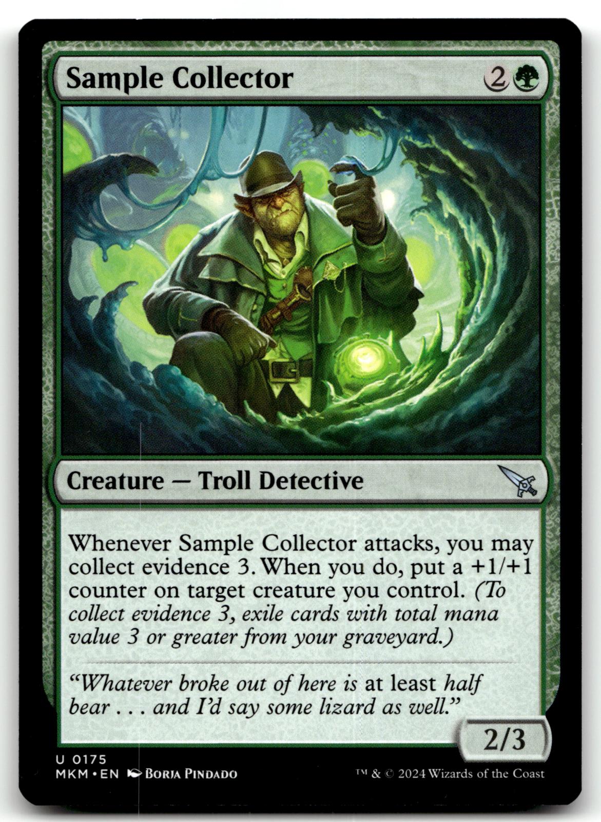 Sample Collector 175 Uncommon Murders at Karlov Manor Magic: The Gathering NM