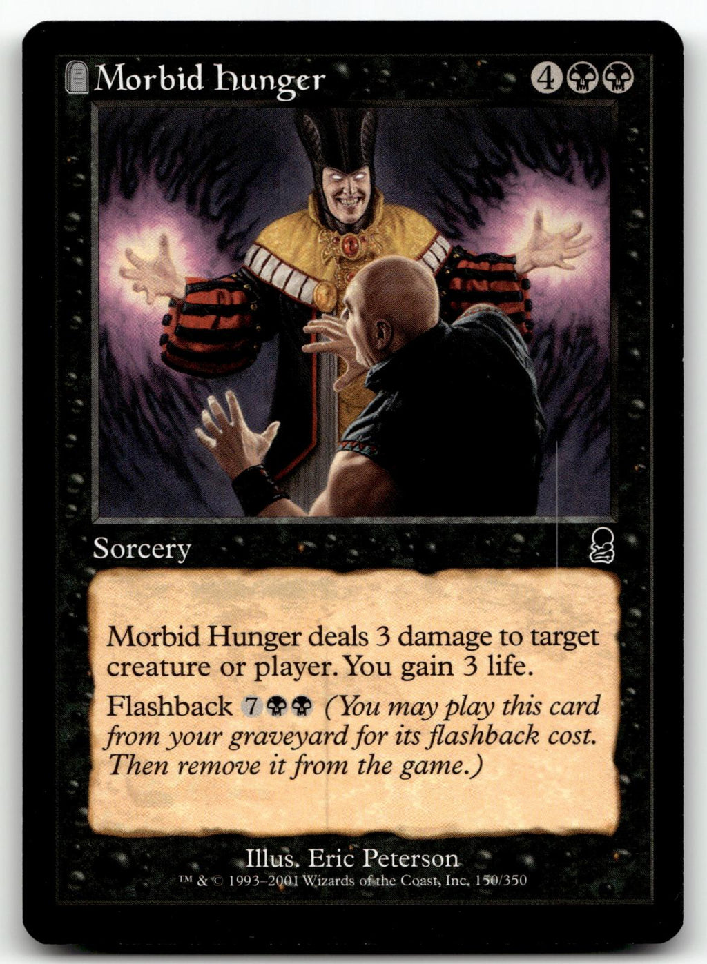 Morbid Hunger 150 Common Odyssey Magic: The Gathering Near Mint