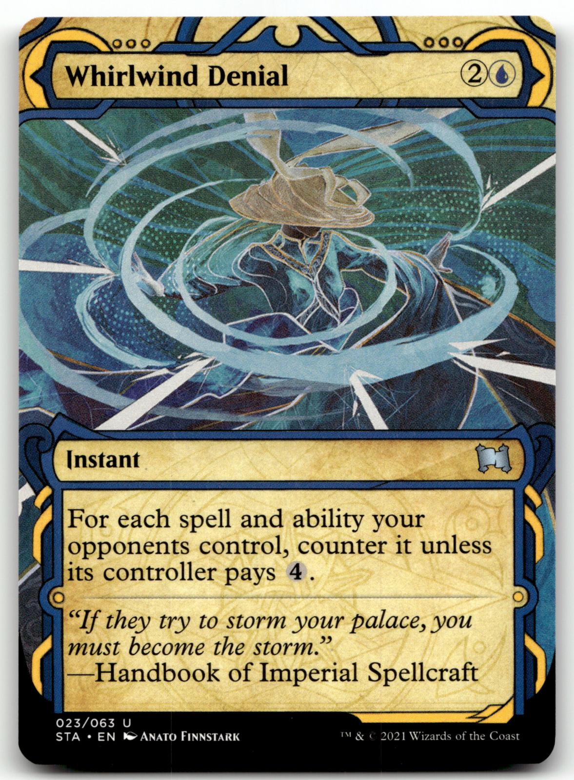 Whirlwind Denial 23 Strixhaven: Mystical Archives Magic: The Gathering NM