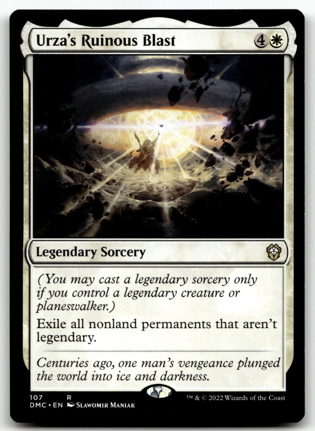 Urza's Ruinous Blast 107 Commander: Dominaria United Magic: The Gathering NM