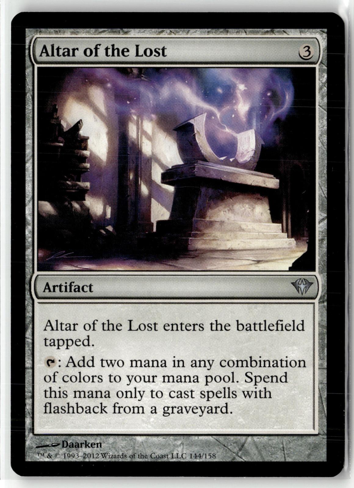 Altar of the Lost 144 Uncommon Dark Ascension Magic: The Gathering Near Mint