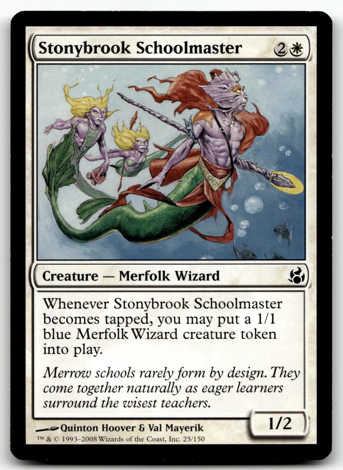Stonybrook Schoolmaster 25 Common Morningtide Magic: The Gathering Near Mint