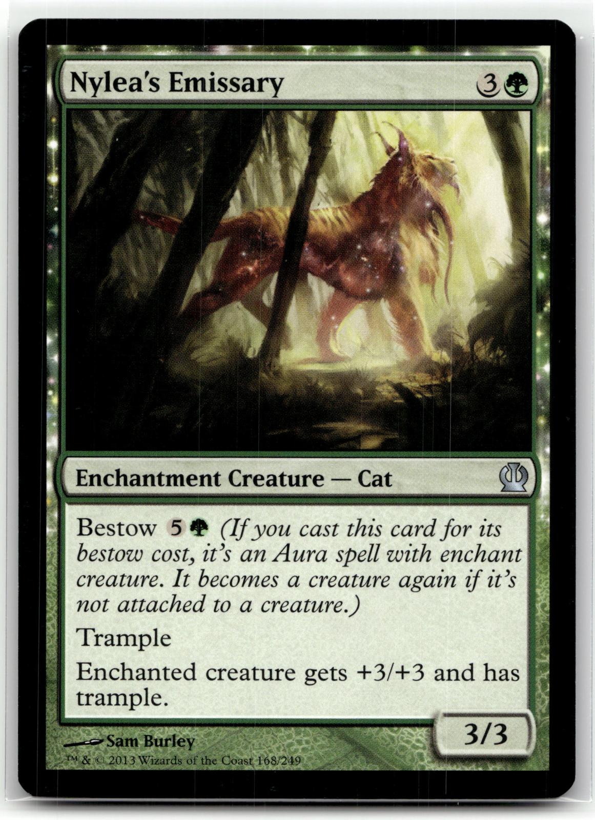 Nylea's Emissary 168 Uncommon Theros Magic: The Gathering Near Mint