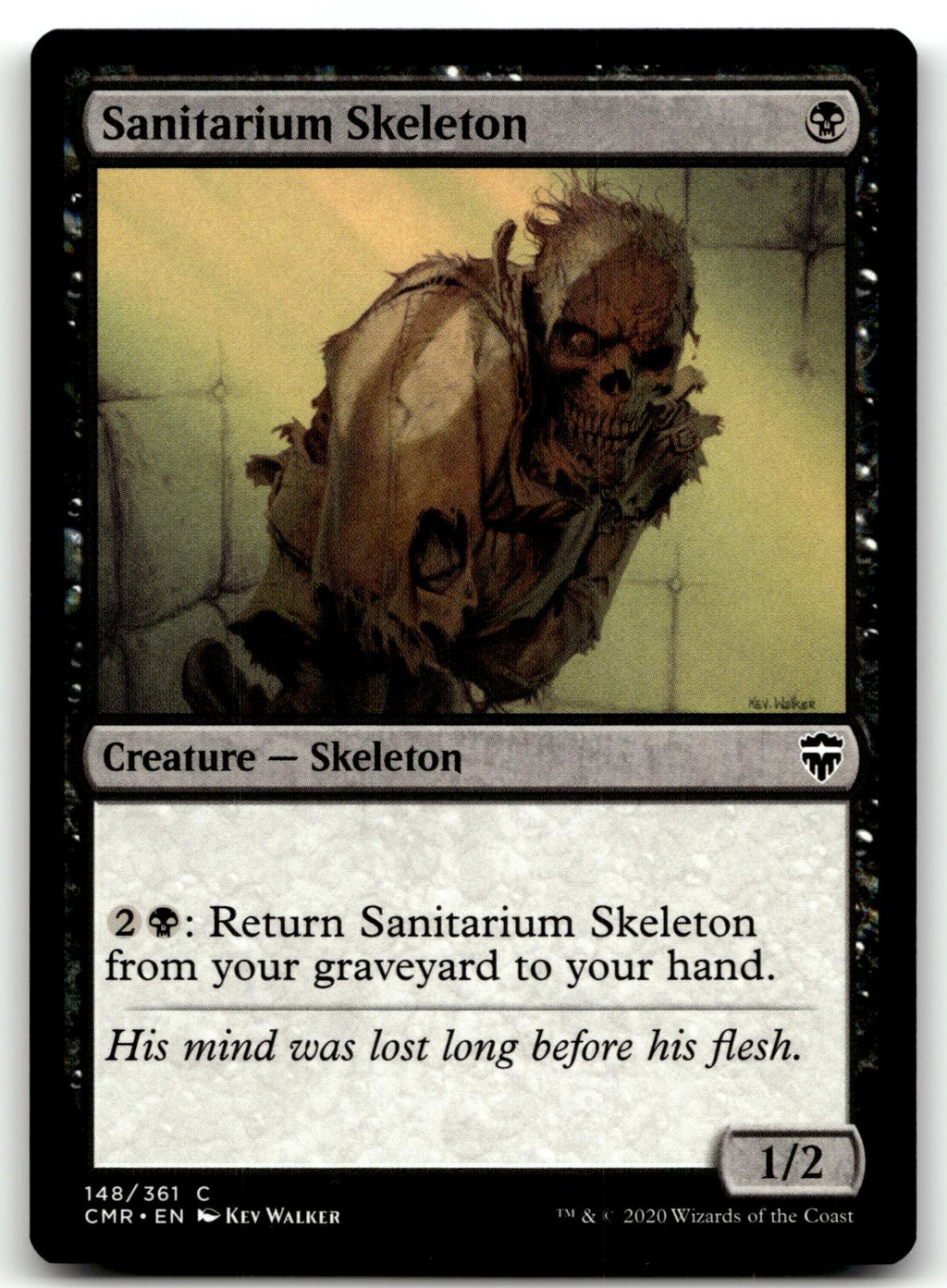 Sanitarium Skeleton 148 Common Commander Legends Magic: The Gathering Near Mint