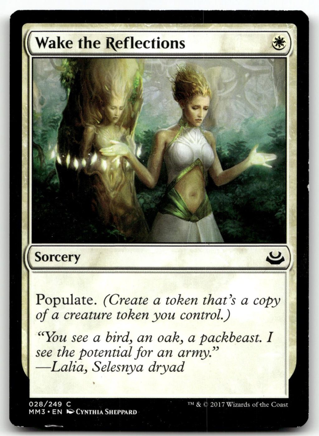 Wake the Reflections 28 Common Modern Masters 2017 Magic: The Gathering NM