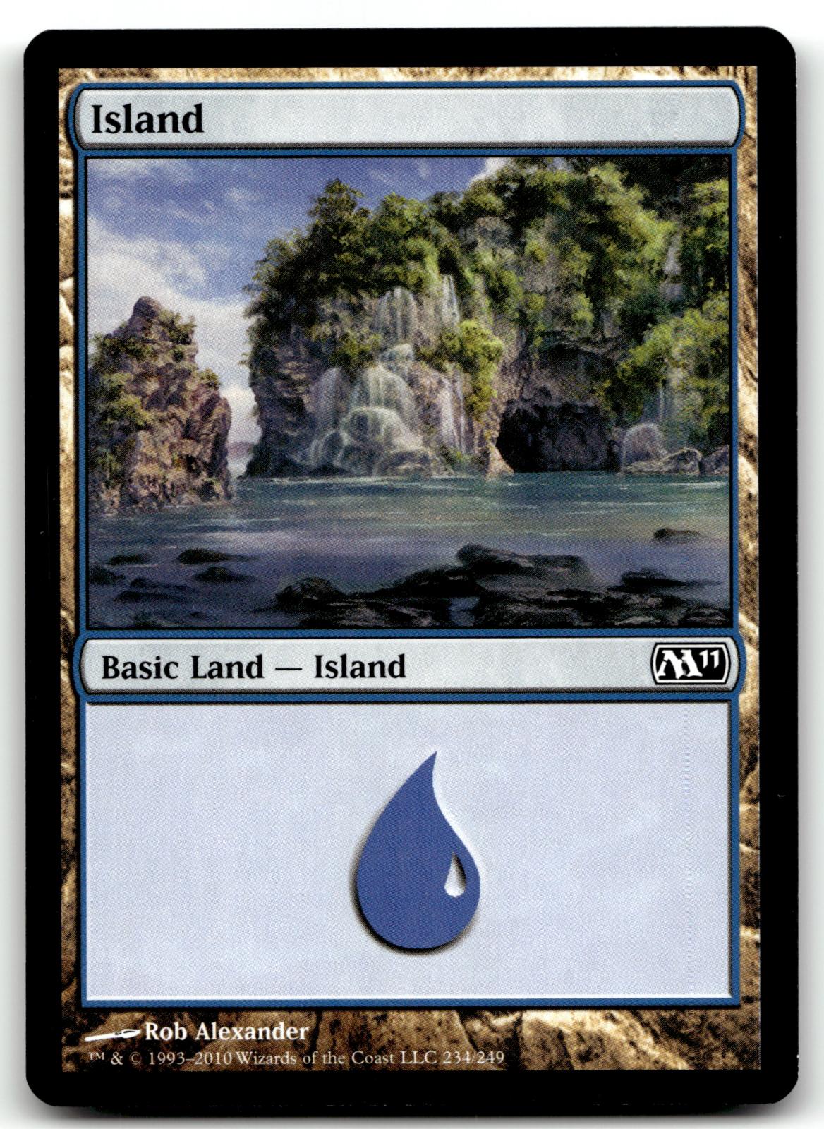 Island (234) 234 Land Magic 2011 (M11) Magic: The Gathering Near Mint